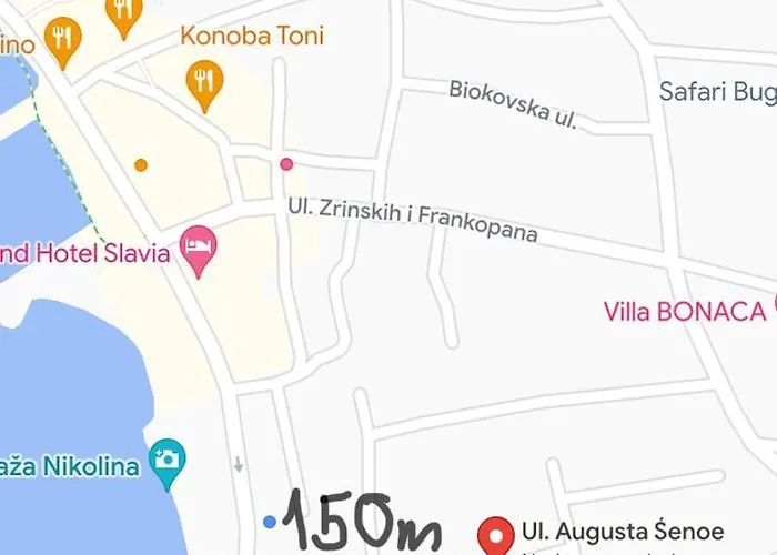 Mirna Lägenhet Baška Voda